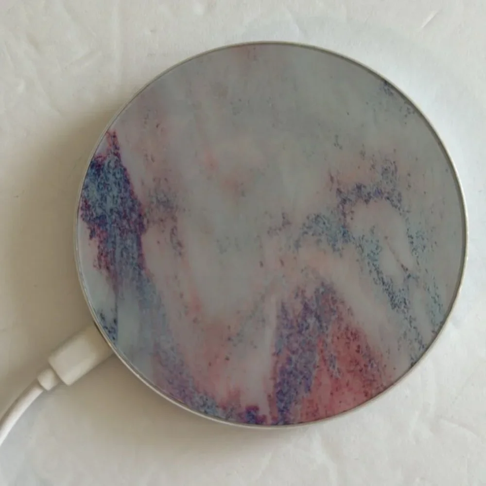 PHUNKEE TREE Marble-Print Charging Pad COTTON CANDY